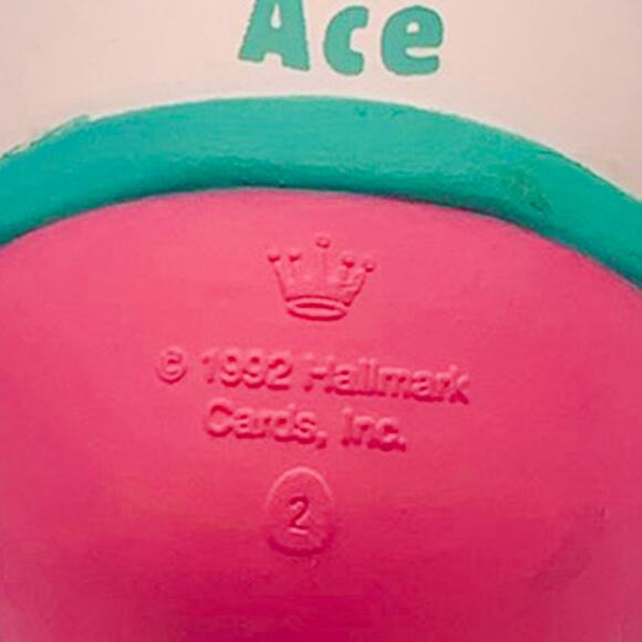 1993 Hallmark Keepsake Easter Ornament Eggs in Sports Tennis #2 Ace in Mint Box - Picture 5 of 6